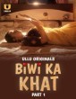 Biwi Ka Khat (2025) Part 1 Ullu Hindi Hot Web Series